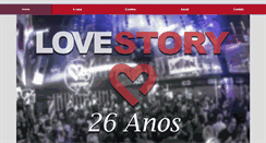Desktop Screenshot of danceterialovestory.tur.br